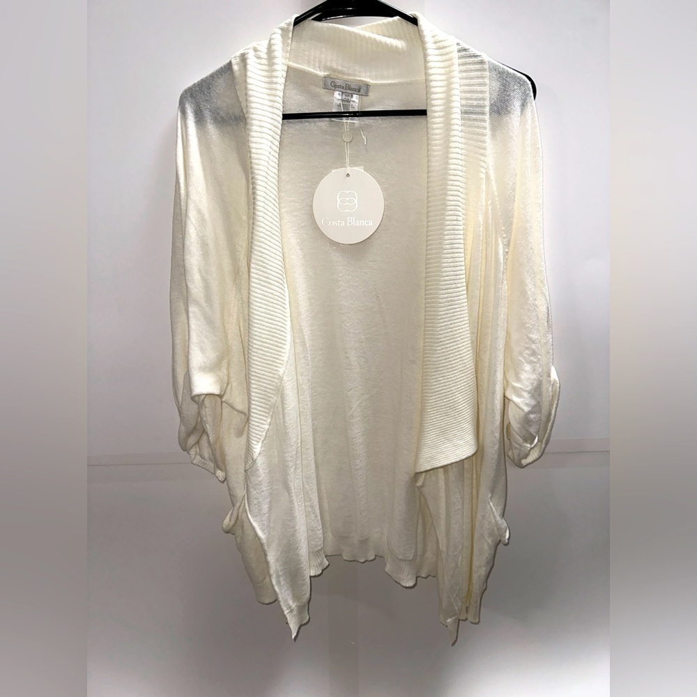 NWT Costablanca M/L cardigan white